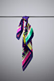 E70 BÜYÜK TROPIC YAPRAKLI MODERN BANDANA DG12455