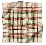 Vissona Tivil İpek Eşarp 51761-0004-0014 Somon Karışık Desen