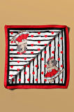 F108 Modabutik Pug Desenli Bandana