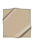 Vissona Twill İpek Eşarp Bej 52033-0004