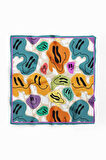 B38 Modabutik Smiley Desenli Bandana