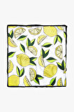 Bandana for Women 22"x 22" inch, Hair Scarf Accessory, Lemon pattern Bandana Square