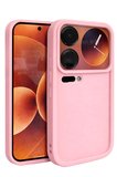 mi 17 PRO MAX Uyumlu Kamera Çıkıntılı Mat Silikon Telefon Kılıfı