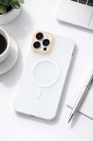 iPhone 13 Pro Max Uyumlu Magsafe Wireless Şarj Özellikli Mat Sert Arka Kapak Kılıf