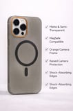 iPhone 15 Pro Max Uyumlu Magsafe Wireless Şarj Özellikli Mat Sert Arka Kapak Kılıf