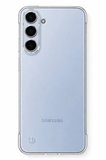 Samsung Galaxy S23 FE Uyumlu Kamera Korumalı Yanları Açık Sararmaz Sert Mika Şeffaf Kılıf