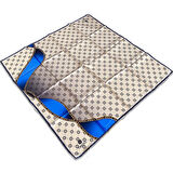 Vissona Krem- Mavi Tivil İpek Eşarp  DGN51333-0003-0032