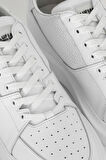 Perfetto Erkek Deri Sneaker Ayakkabı Beyaz
