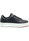 Lufian Anton Sneaker Erkek Deri Ayakkabı Lacivert 111230254