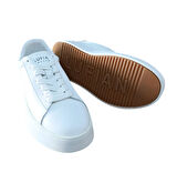 Lufian Adel Unisex Hakiki Deri Sneaker Ayakkabı Beyaz