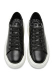 Lufian 112230221 Gage 25K Erkek Hakiki Deri Klasik Sneaker Siyah