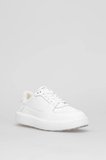 LUFIAN 112230251 Mateas Erkek Hakiki Deri Klasik Sneaker Beyaz