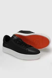 Anton Erkek Deri Sneaker Ayakkabı Siyah
