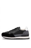 Lufian 111230302 Leo Erkek Hakiki Deri Klasik Sneaker Siyah