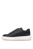 LUFIAN 111230330 Dante Erkek Hakiki Deri Klasik Sneaker Siyah