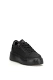Lufian 121230064 Estel Kadın Hakiki Deri Klasik Sneaker Siyah