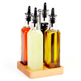 Ahşap Standlı 4'lü Yağdanlık ve Sirkelik Takımı 250 CC