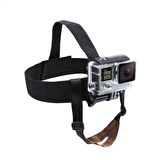 GoPro Uyumlu Çene Destekli Kafa Bandı