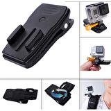 GoPro Uyumlu 360 Derece Dönebilen Klips Kelepçe