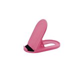 Juo Katlanır Masaüstü Telefon Tutucu Stand Pembe