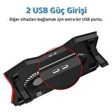 Juo GT RGB Çift Fanlı 10 - 18 inç Laptop Soğutucu