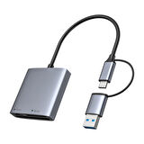 Juo USB 3.2 ve Type-C 3'ü 1 Arada SD / CF / TF Micro SD Hafıza Kart Okuyucu