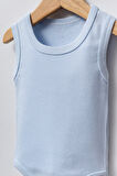 Bebek Basic Ribana Bisiklet Yaka 5'li Atlet Body %100 Pamuk