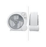 Simtech KM-1721 Masaüstü Vantilatör Beyaz