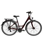 PEUGEOT T03 D7 BAYAN ŞEHİR BİSİKLETİ 470H V 28 JANT 21 VİTES BORDO