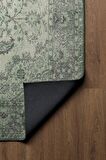 Artloop Vintage Blues Dekoratif Yeşil Halı AL 139