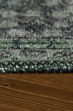 Artloop Vintage Blues Dekoratif Yeşil Halı AL 139