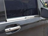 OMSA Mercedes Vito W447 Krom Cam Alt Çıtaları 8 Parça Tek Sürgülü Kısa Şase 2014 ve Sonrası