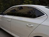 OMSA Skoda Superb B8 Krom Cam Çerçevesi 12 Parça 2015 ve Sonrası