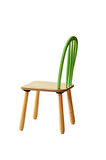 Ahşap Macaron Sandalye (Yeşil)