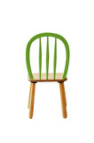 Ahşap Macaron Sandalye (Yeşil)