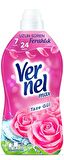 Vernel Max Naturals Taze Gül & Taze Lavanta & Hindistan Cevizi Beyazlar ve Renkliler İçin Konsantre Yumuşatıcı 3 x 1440 ml 180 Yıkama