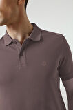 Ds Damat Regular Fit Antrasit %100 Pamuk Polo Yaka T-shirt