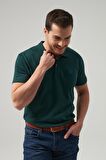 Ds Damat Regular Fit Haki %100 Pamuk Polo Yaka T-shirt 6HC14ORT51000