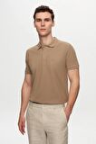 Ds Damat Regular Fit Vizon %100 Pamuk Polo Yaka T-shirt 6HC14ORT51000