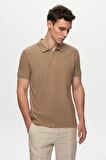 Ds Damat Regular Fit Vizon %100 Pamuk Polo Yaka T-shirt 6HC14ORT51000