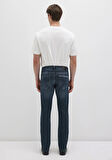 Marcus Mavi Premium Puslu Koyu Mavi Jean Pantolon 0035128946