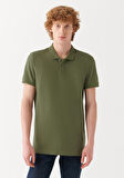 Mavi Haki Polo Tişört 064946-28524