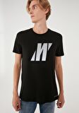 Mavi Reflektor Logo Baskılı Black Pro Tişört 066000-900