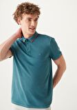 Mavi Yeşil Polo Tişört 065920-30708