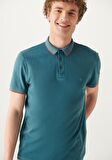 Mavi Yeşil Polo Tişört 065920-30708