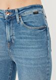 SERENAY Gold Shape Mavi Jean Pantolon 100980-30860