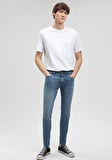 Rob Casual Puslu Mavi Comfort Jean Pantolon 001030-31271