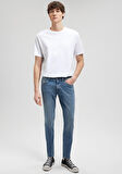 Rob Casual Puslu Mavi Comfort Jean Pantolon 001030-31271
