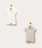 Babyhola %100 Pamuk Kız Erkek Bebek Tulum Bayramlık 13756