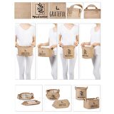 OCEAN HOME 2'li Jüt Sepet Set // 24x17x14+20x20